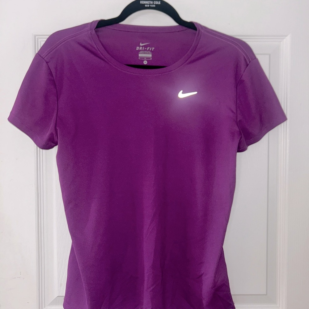 Nike Purple Dri-FIT Top Medium